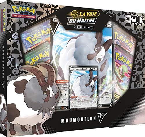 Pokémon Coffret Moumouflon-V Voie du Maître-Jeu de Cartes à collectionner, POKSEP3501