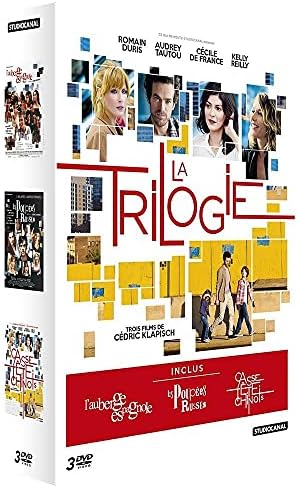 La Trilogie : L'auberge espagnole + Les poupées Russes + Casse-tête Chinois