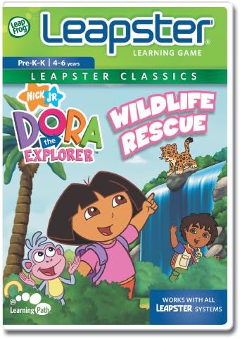 LeapFrog Jeu Leapster : Dora l'exploratrice Wildlife Rescue