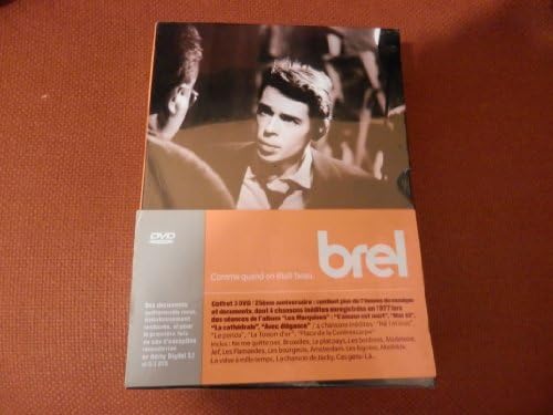 Jacques Brel : Brel, Comme quand on était beau - Coffret 3 DVD [DVD] [2003]