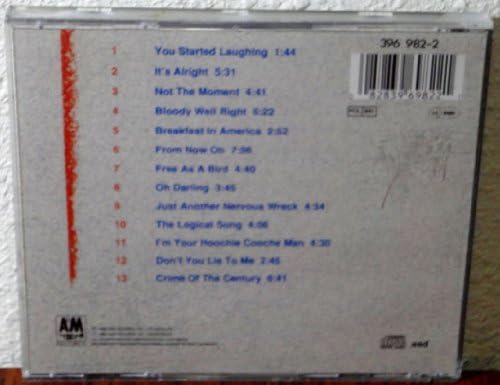 Live'88 [Audio CD] Supertramp