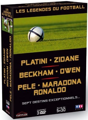 Les légendes du Football - coffret 3 DVD