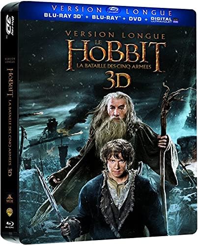 Le Hobbit : La bataille des cinq armées (Version Longue) ? Blu-ray 3D + Blu-ray