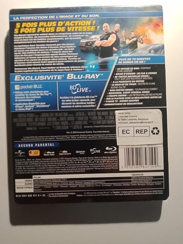 Fast & Furious 5 [Combo Blu-ray + DVD]