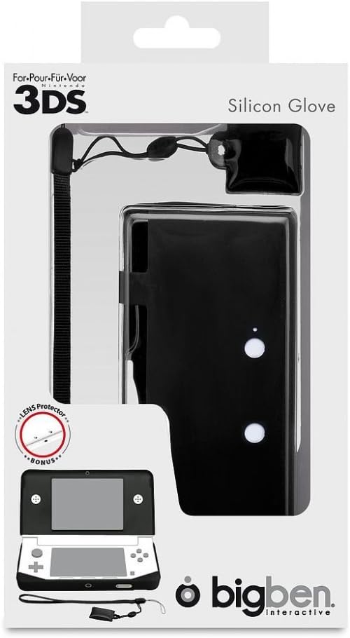 Coque de protection en silicone pour 3DS