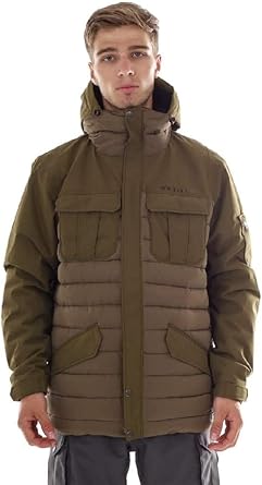 O'Neill PM Sculpture Hybrid Jacket Veste de Sport Homme, Dark Olive, FR : L (Taille Fabricant : L)