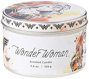 DC Comics: Wonder Woman Scented Candle: 5,6 oz: Large, citrus