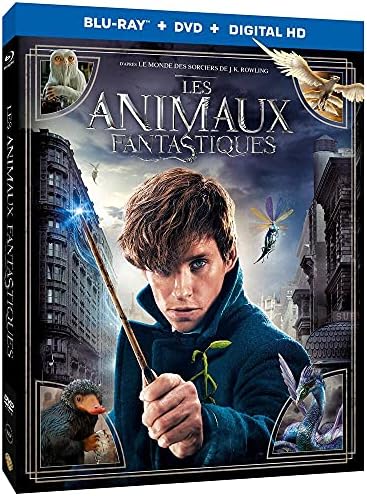 Les Animaux fantastiques - Combo - Le monde des Sorciers de J,K, Rowling - Blu-r