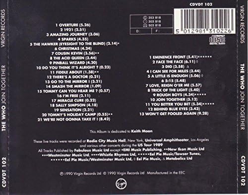 Join together [Audio CD] The Who