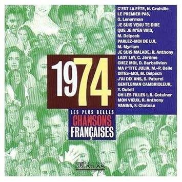 Les plus belles chansons françaises 1974  CD