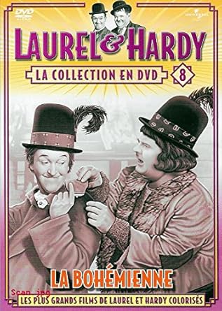 LA BOHEMIENNE/LAUREL ET HARDY - COLORISE ET NOIR ET BLANC