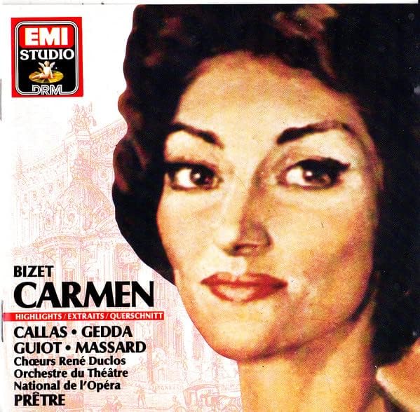 Carmen (Opera) [CD] Georges Bizet- Meilhac & Halevy