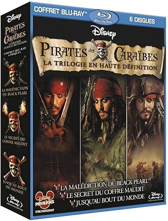 Pirates des Caraîbes - La trilogie : La malédiction du Black Pearl + Le secret