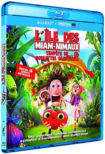Tempête de boulettes gçantes 2 : L'île des Miam-nimaux [Blu-Ray + Copie Digitale]