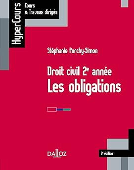 Droit civil 2e année, les obligations - 8e éd,