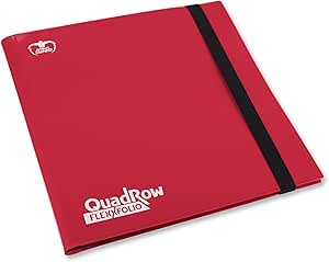 Ultimate Guard ugd10345â??12-Pocket quadrow flexxfolio, Jeu de Cartes, Rouge