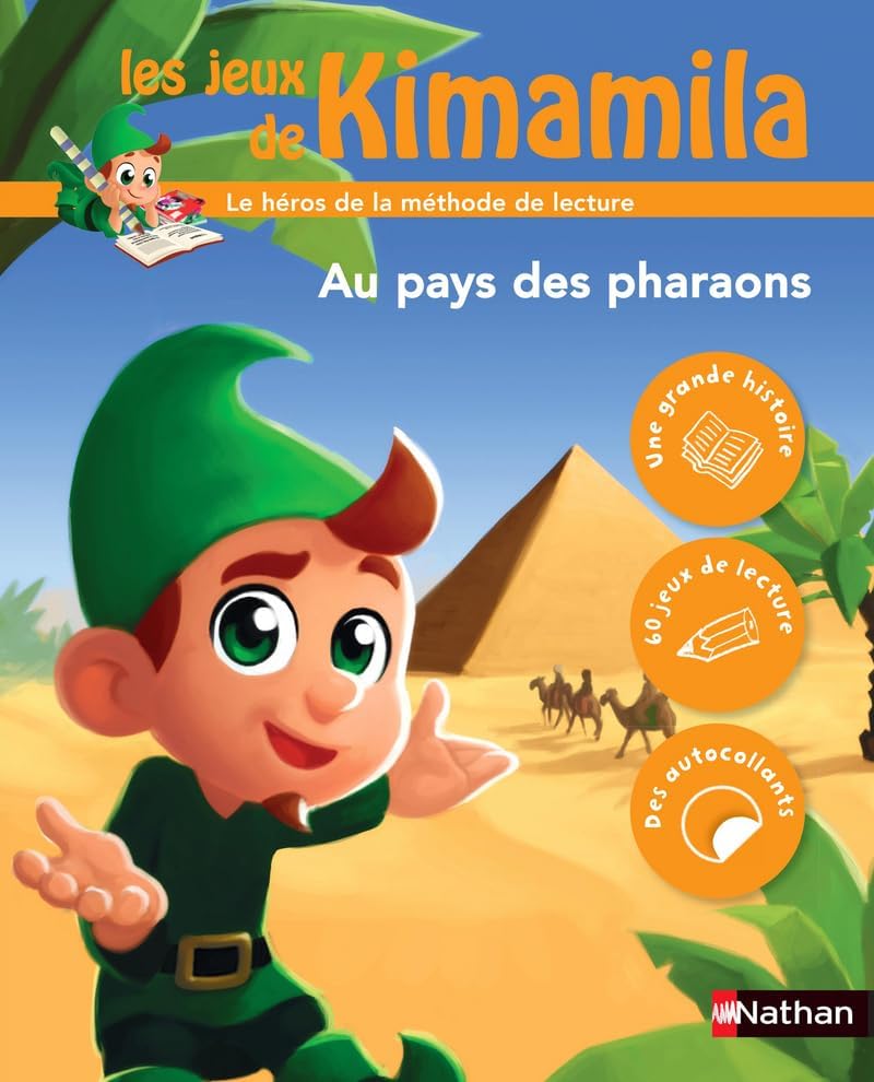 Les Jeux de Kimamila: Au pays des pharaons ( Livre )