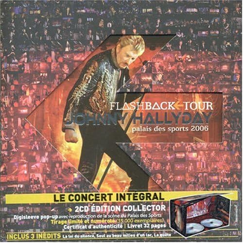 Flashback Tour Palais [Audio CD] Hallyday, Johnny