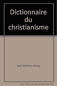 Dictionnaire du christianisme 010598