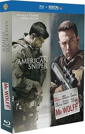 American Sniper + Mr, Wolff - Coffret Blu-Ray