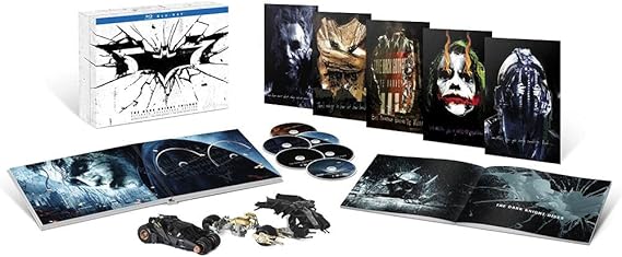 The Dark Knight - Coffret de la Trilogie Blu-Ray Edition Collector ( DVD / Blu-R