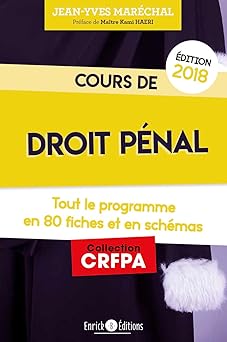 Cours de droit pénal ( Livre )