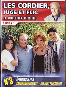 Telfrance LES CORDIER, JUGE ET FLIC - LA COLLECTION OFFICIELLE n°3 - Saison 1, Episodes 5 et 6 : combinaison mortelle, une mort programmée