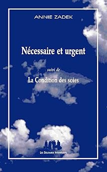Nécessaire et urgent : Suivi de La Condition des soies