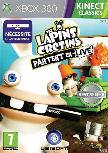THE LAPINS CRETINS PARTENT EN LIVE jeu XBOX 360 Kinect CLASSICS