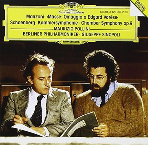 Masse:Omaggio a Edgard Va [CD de audio] Manzoni- Schoenberg