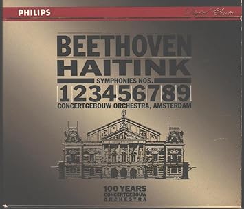 Symphonies 1-9 [CD] Beethoven- Haitink- Cgb