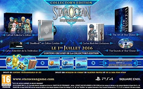 STAR OCEAN : INTEGRITY AND FAITHLESSNESS - COLLECTOR'S EDITION [PS4]