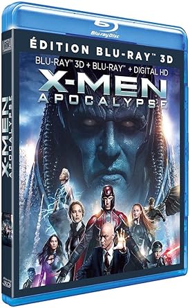 X-Men : Apocalypse [Combo Blu-ray 3D + Blu-ray 2D] [Blu-ray 3D + Blu-ray 2D] [Bl