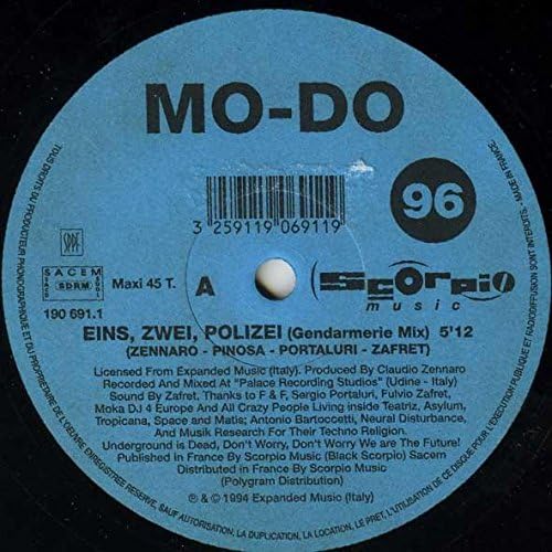 Eins Zwei Polizei [Vinilo] [Disco de vinilo] Modo