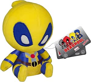 Funko - Peluche Marvel - Deadpool Jaune Mopeez 10cm - 0849803074630