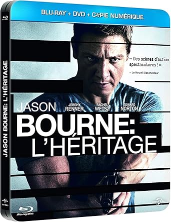 Jason Bourne : l'héritage [Blu-Ray + DVD-Edition boÉtier SteelBook]