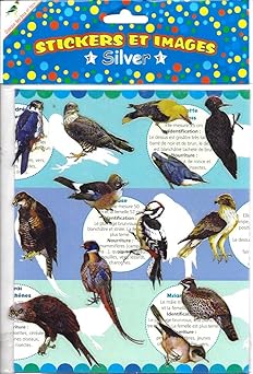 Stickers silver - oiseaux des bois