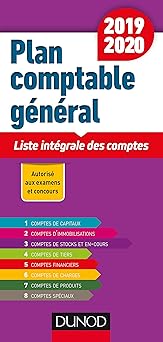 Plan comptable général 2019/2020 - Liste intégrale des comptes: Liste intégrale des comptes (2019-2020)