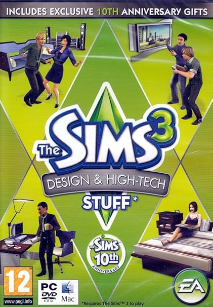 The Sims 3: Design and Hi-Tech Stuff (PC/Mac DVD) [import anglais]