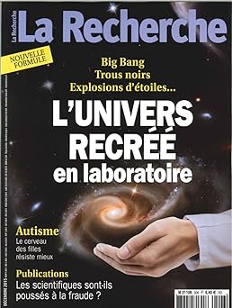 La Recherche N 506 l Univers Recree en Laboratoire Decembre 2015