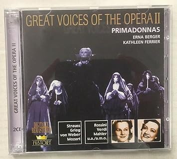Great Voices Of The Opera 2 Primadonnas - Import Allemagne