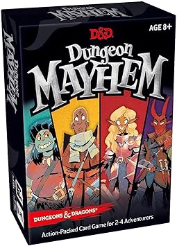 Wizards of the Coast WOCC6410 Dungeons & Dragons Dungeon Mayhem (en Allemand)