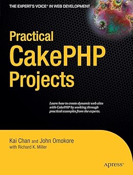 PRACTICAL CAKEPHP PROJECTS
