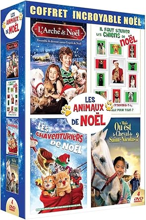 Les Animaux de Noêl-Coffret 4 Films