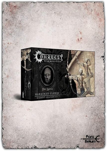 Para Bellum Wargames Conquest: The Last Argument of Kings Miniatures 12-Pack Spires: Marksmen Clones