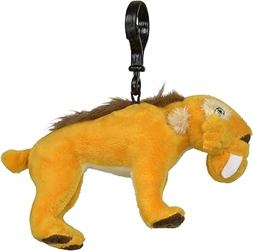 Ice Age L'Ége de Glace 5: Les Lois de l'univers Diego 12 cm Peluche Porte-clés