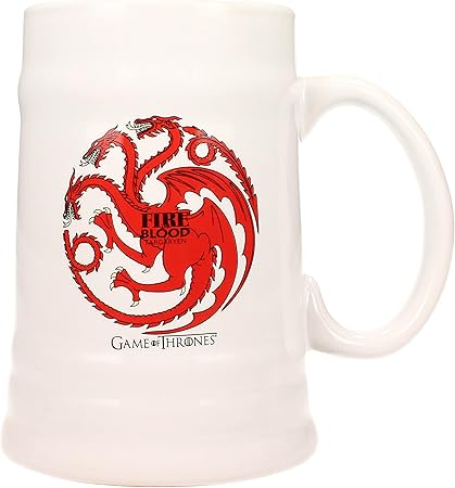 Images de Star Game of Thrones Stein en céramique Fire and Blood Targaryen Acti