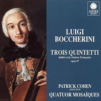 Boccherini - Quintettes pour piano et cordes