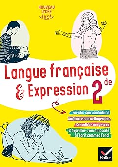 Cahier de langue française 2de - Ed 2019 - cahier de l'élêve