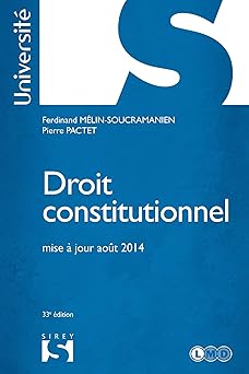 Droit constitutionnel - 33e éd,